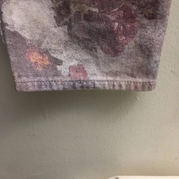 Jaded London Boyfriend fit New York CITY Liberty Patchwork fringe jeans SIZE W28 - Picture 9 of 11